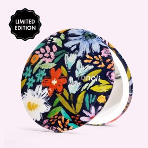 Mini Taylor LED Compact Mirror | Happy Flowers