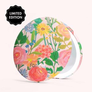 Mini Taylor LED Compact Mirror | Vibrant Florals