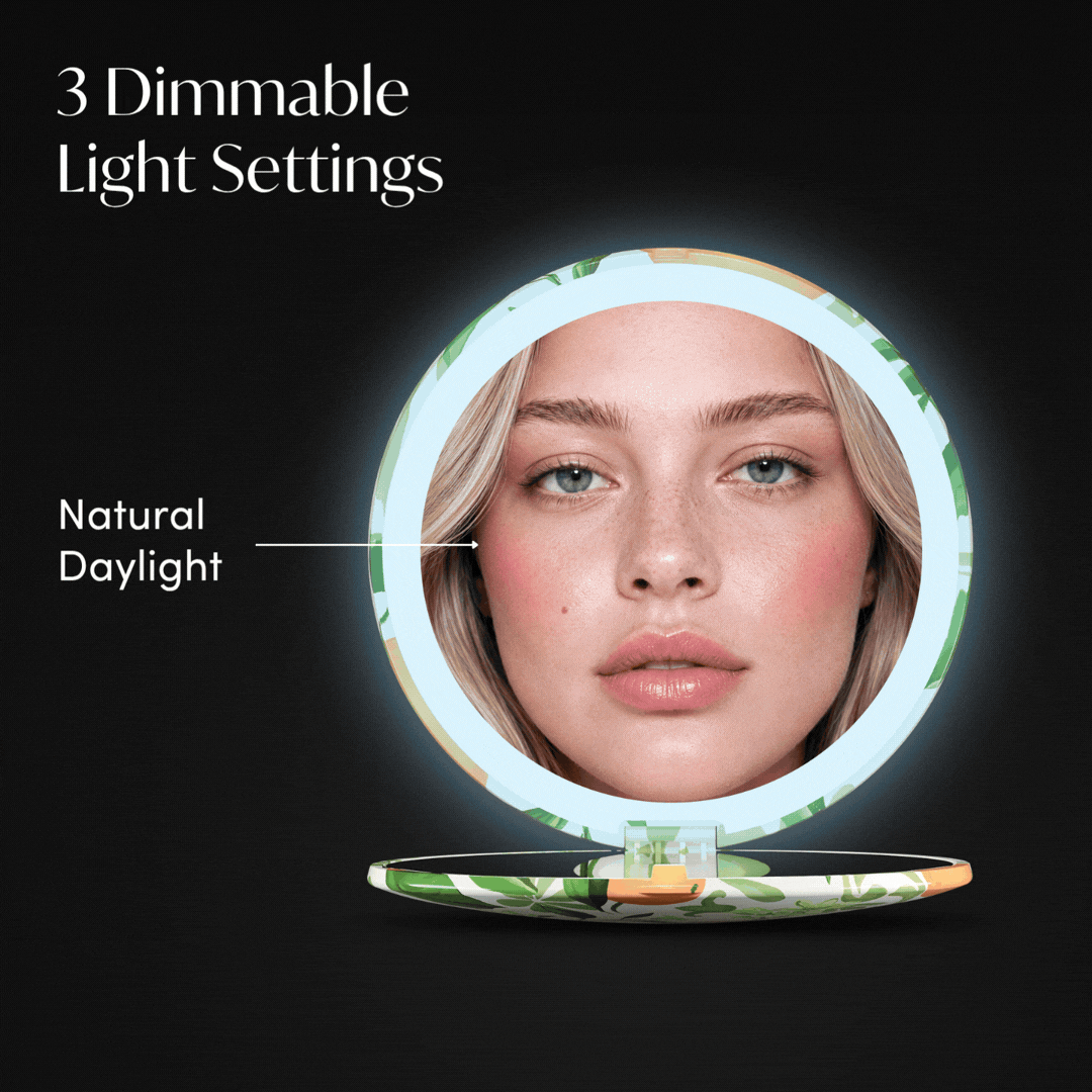 Mini Taylor LED Compact Mirror | Italian Citrus - Image 4