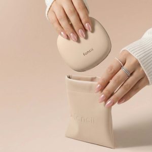 Leather Pouch for Compact Mirror