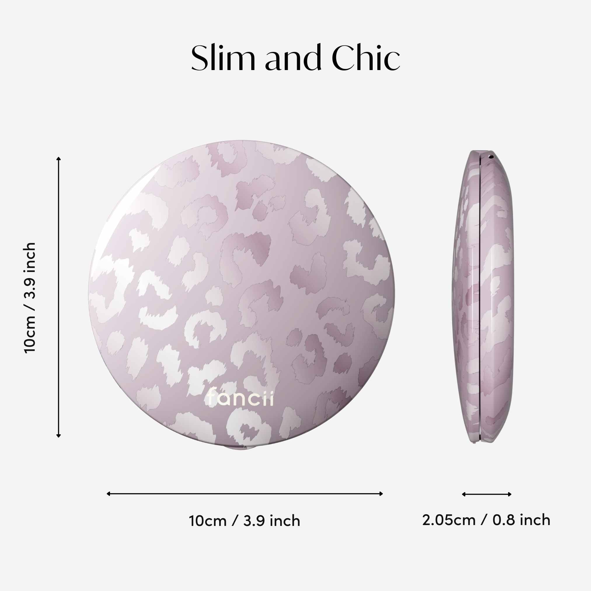 Mini Taylor LED Compact Mirror | Cosmic Leopard - Image 7