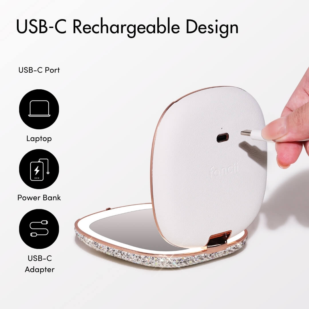 Mila 2 Luxe LED Compact Mirror - Image 4