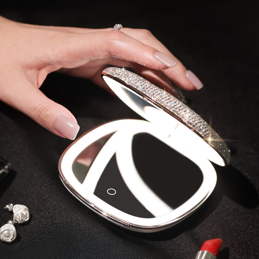 Mila 2 Luxe LED Compact Mirror - Image 3