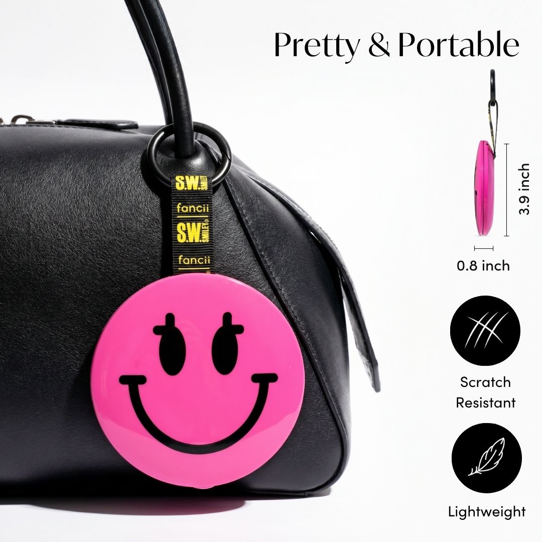 Fancii x S.W.Smiley Bag Charm Mirror - Image 20